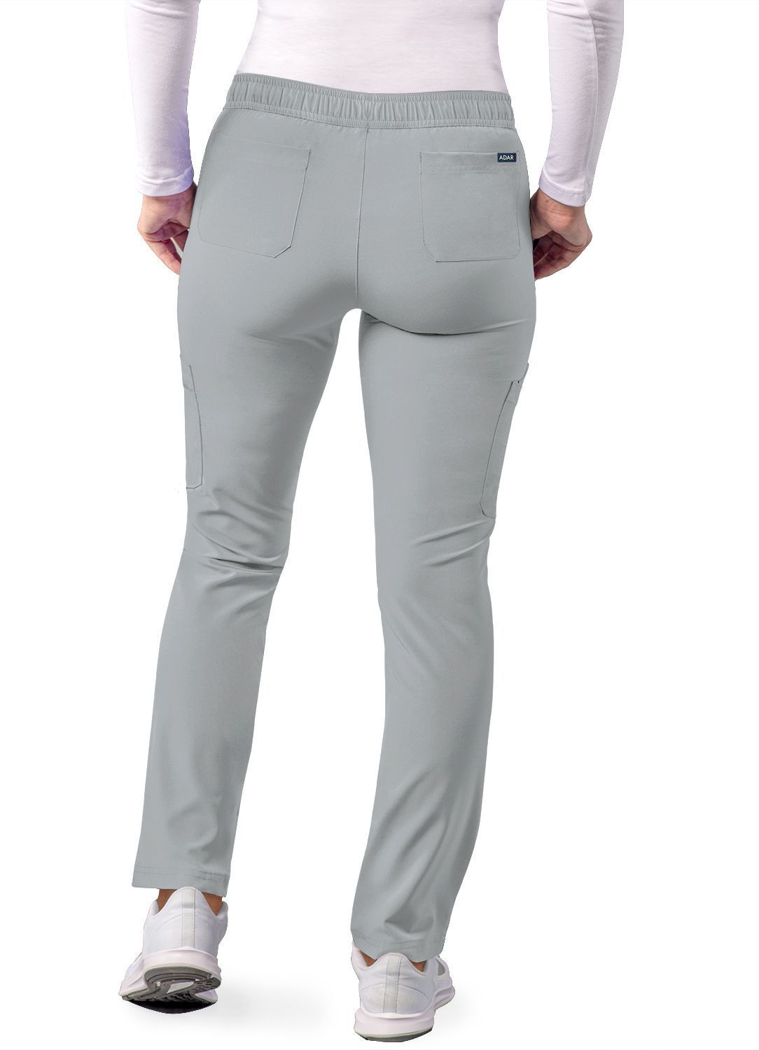 ADAR Addition Women's Skinny Leg Cargo Drawstring Pant