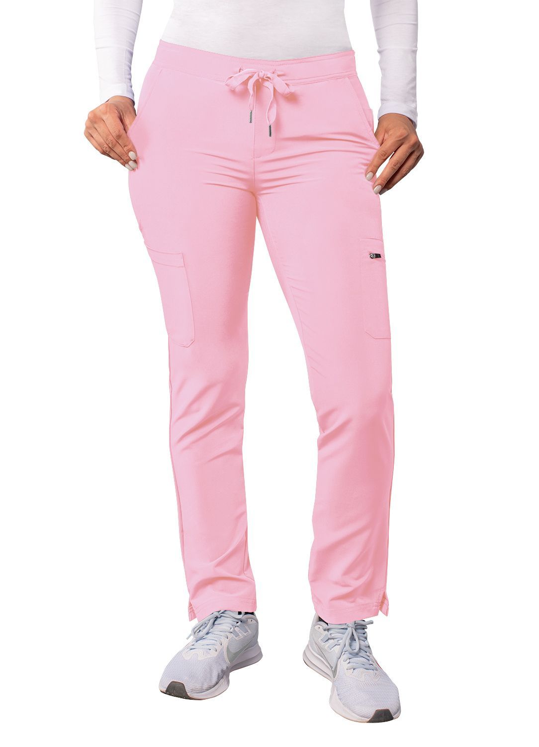 ADAR Addition Women's Skinny Leg Cargo Drawstring Pant