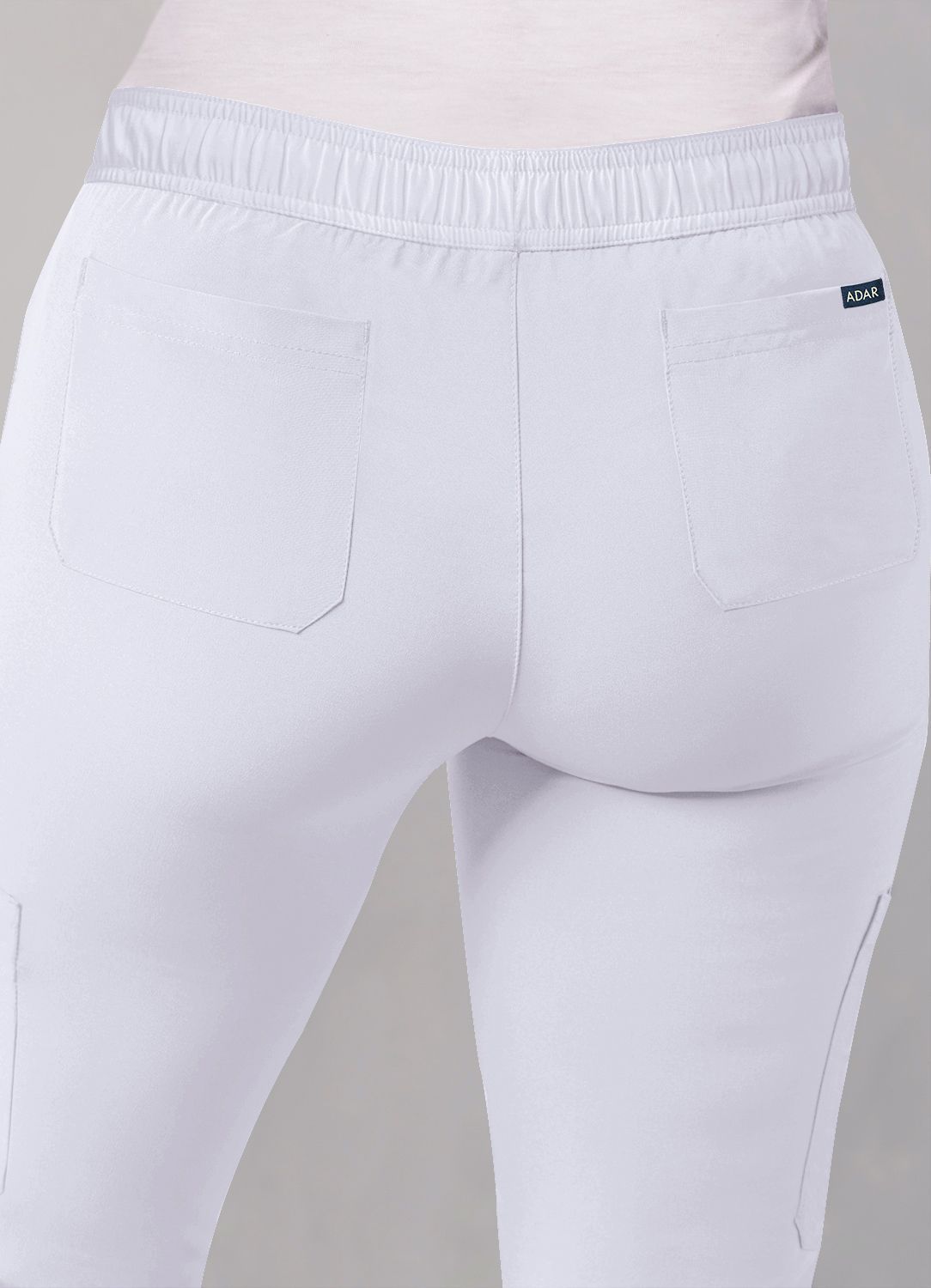 ADAR Addition Women's Skinny Leg Cargo Drawstring Pant