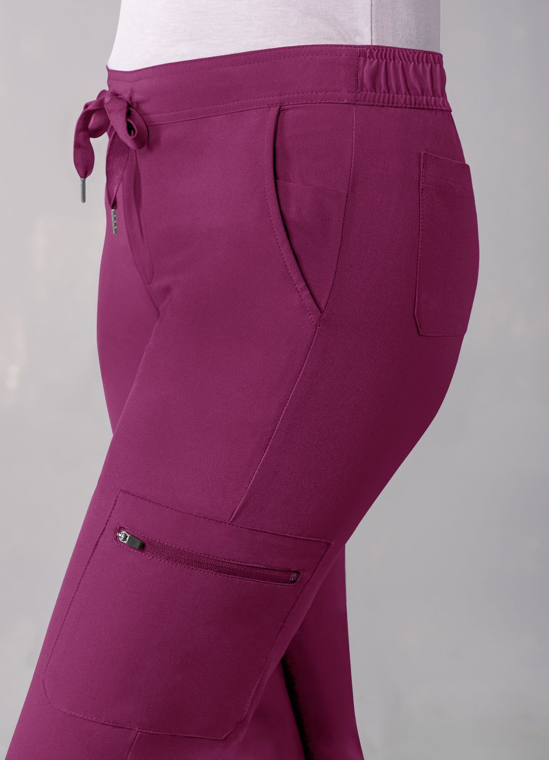 ADAR Addition Women's Skinny Leg Cargo Drawstring Pant