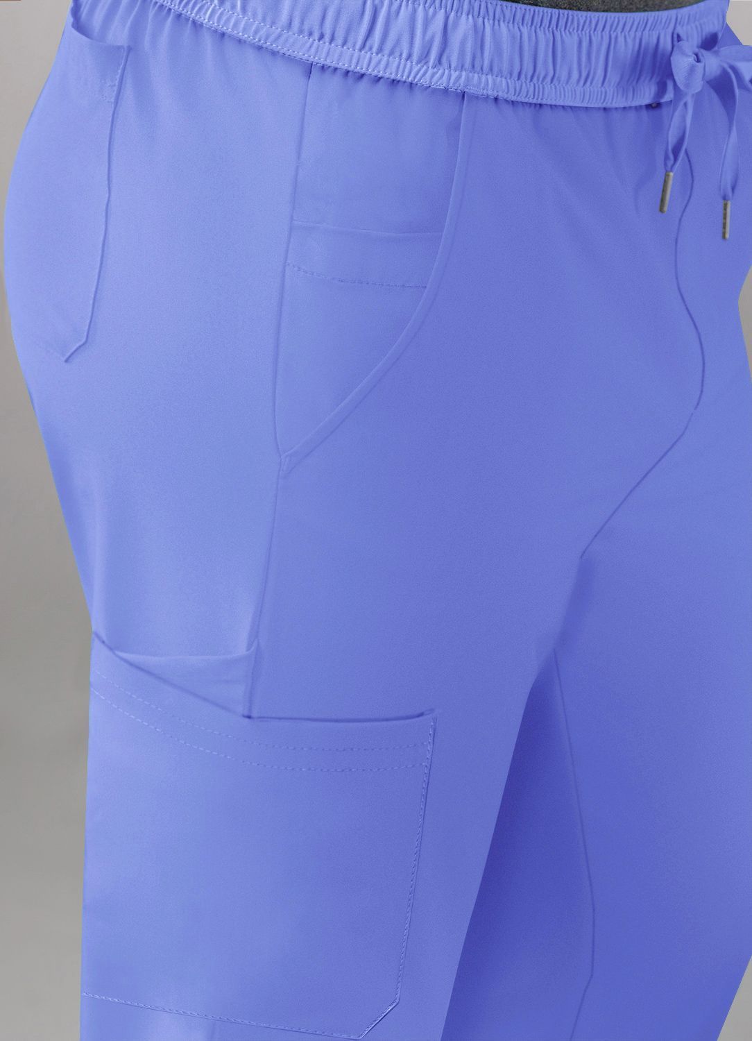 ADAR Addition Men's Slim Leg Cargo Drawstring Pant
