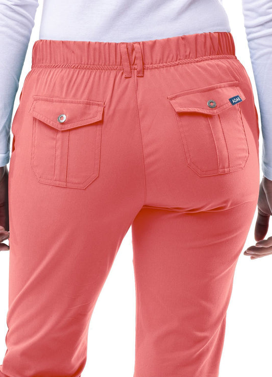 ADAR Pro Womens Slim Fit 6 Pocket Pant