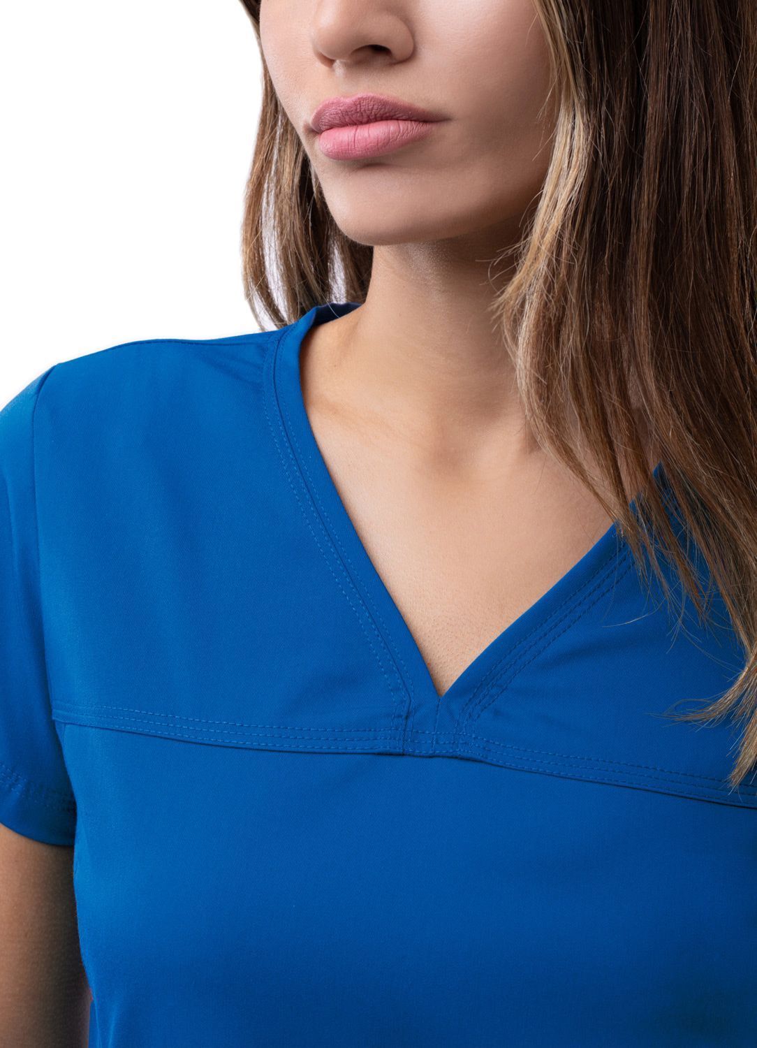 ADAR Pro Womens Sweetheart V-neck Scrub Top