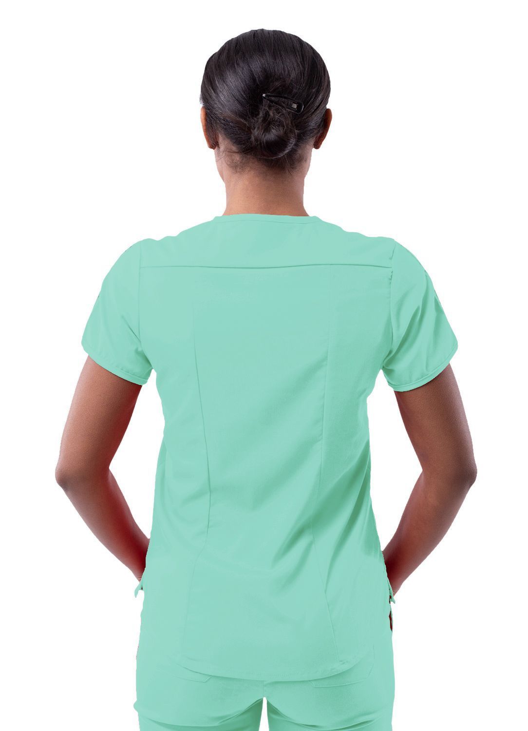 ADAR Pro Women's Modern V-Neck Scrub Top