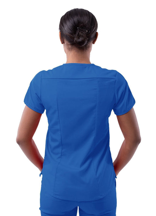 ADAR Pro Women's Modern V-Neck Scrub Top