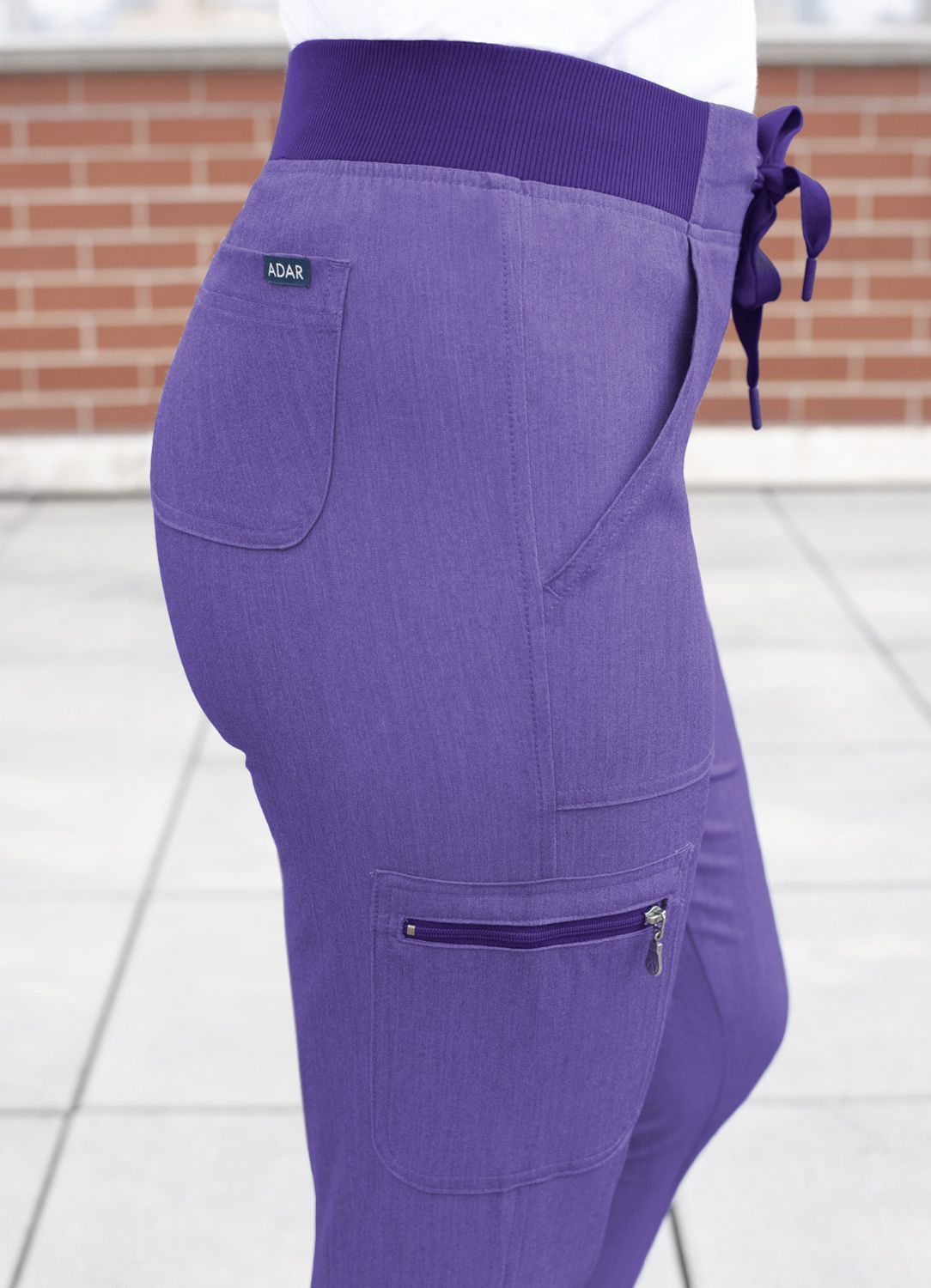 ADAR Pro Women's Movement Booster Jogger Scrub Set
