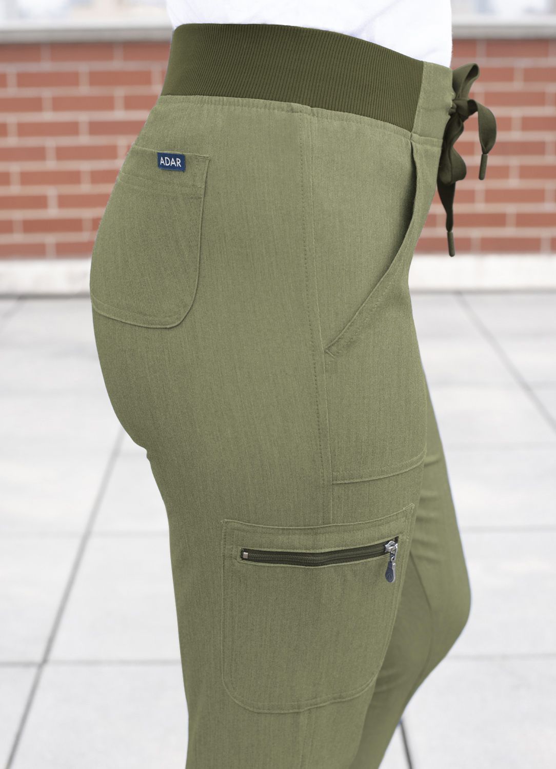 ADAR Pro Women's Movement Booster Jogger Scrub Set
