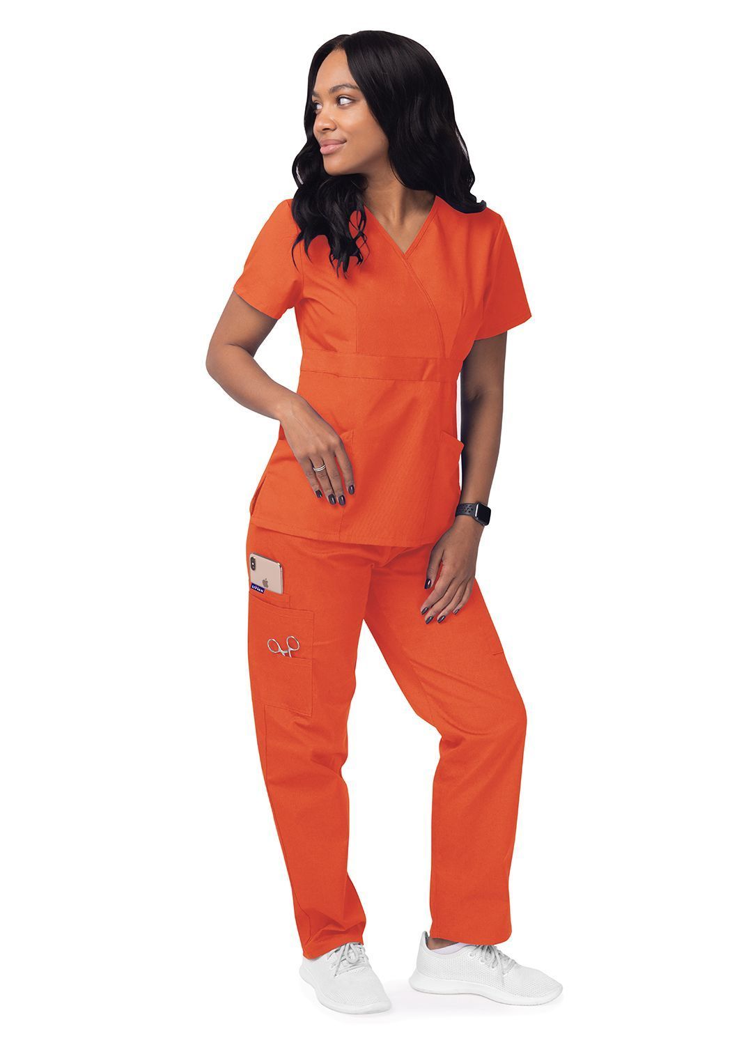 Sivvan Womens Mock Wrap Top
