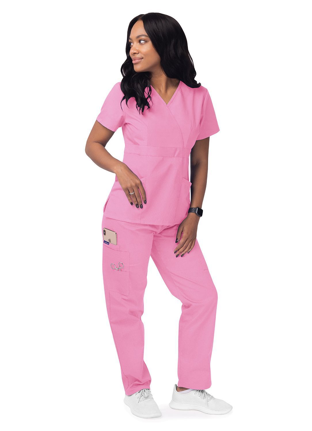 Sivvan Womens Mock Wrap Top