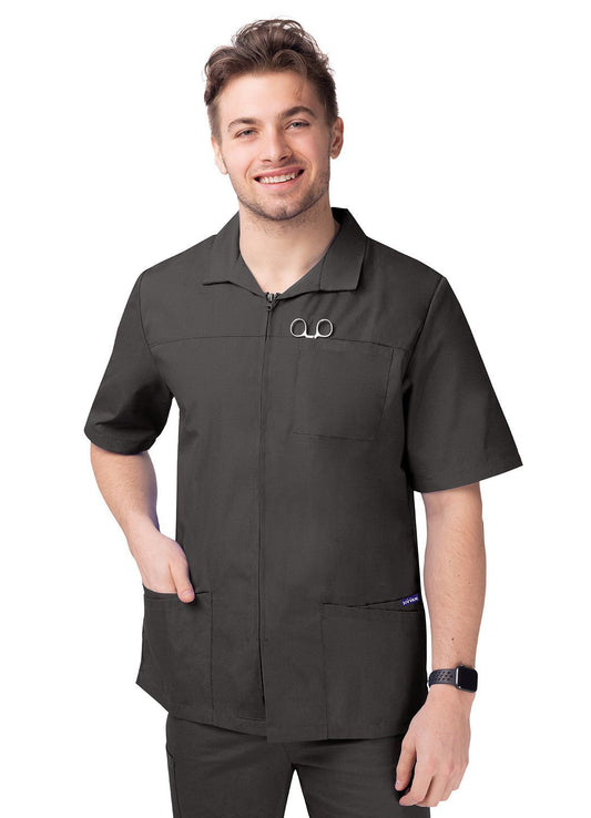 Sivvan Men's Zippered Short Sleeve Jacket