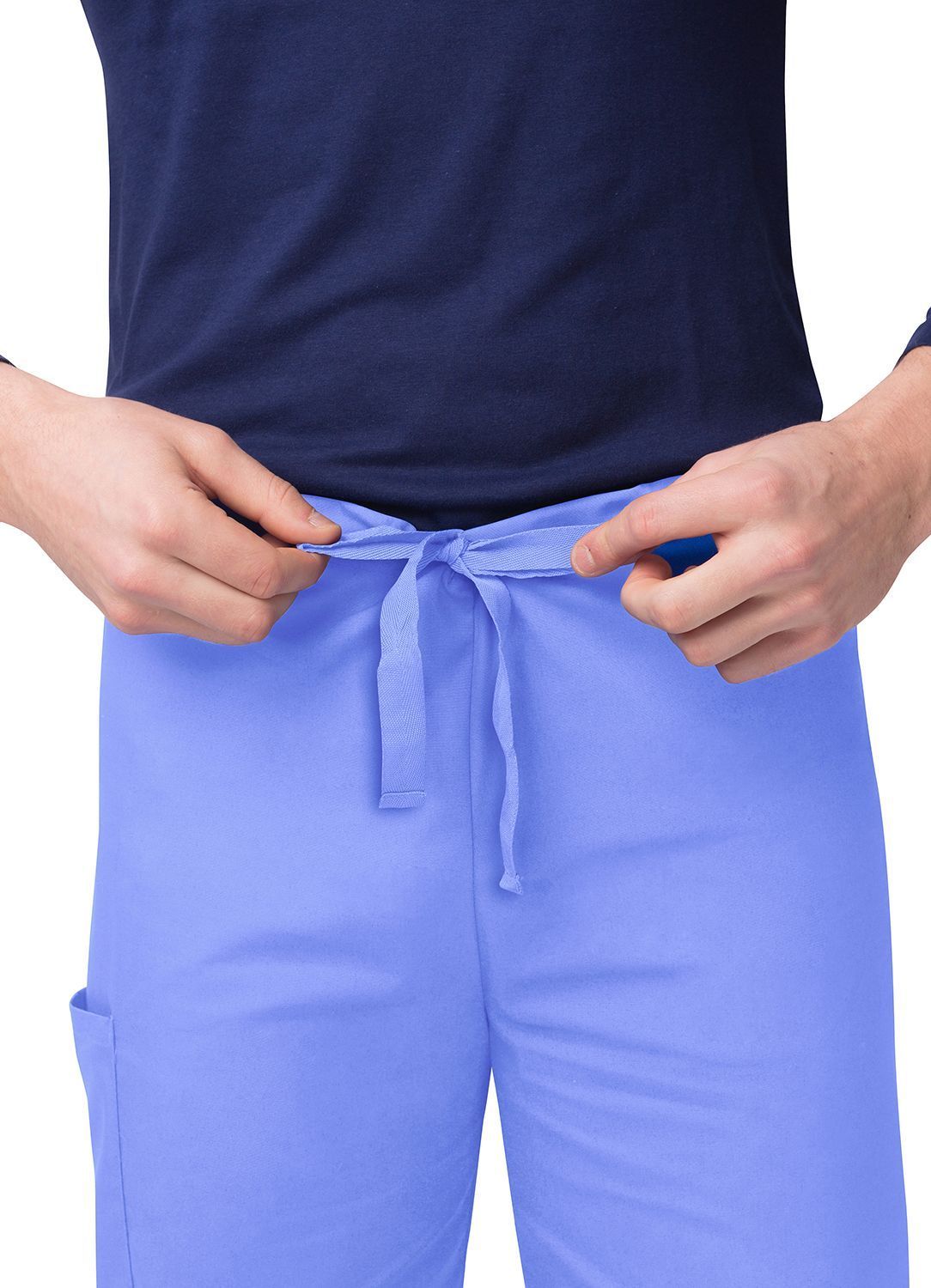Sivvan Unisex V-Neck/Drawstring Pant Scrub Set