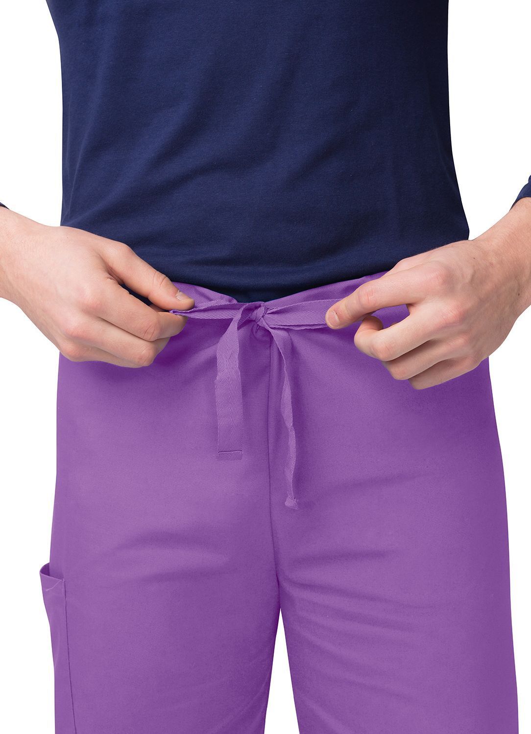 Sivvan Unisex V-Neck/Drawstring Pant Scrub Set
