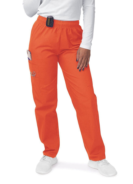 Sivvan Women's Mock Wrap Top/Cargo Pant Scrub Set