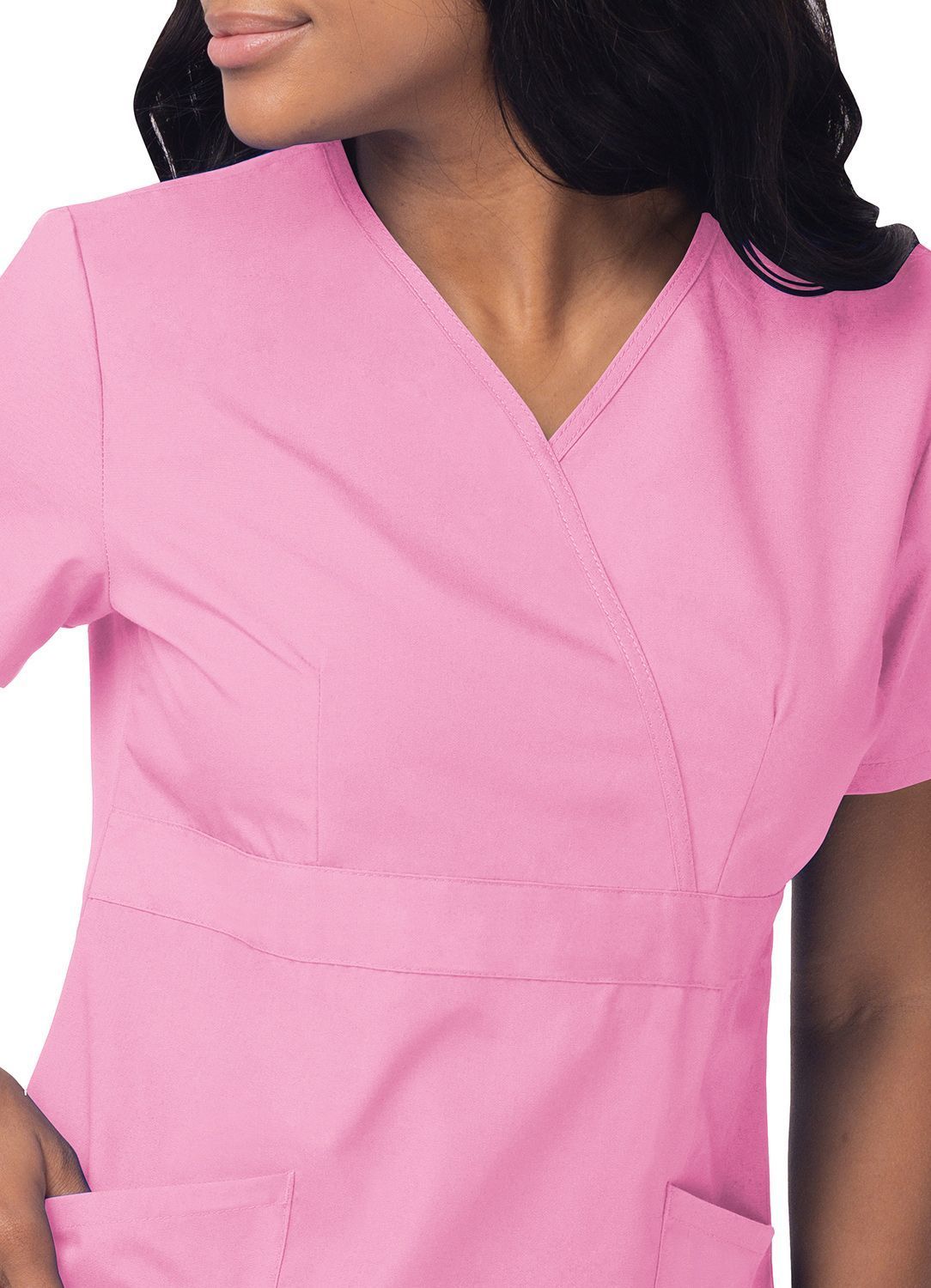 Sivvan Women's Mock Wrap Top/Cargo Pant Scrub Set