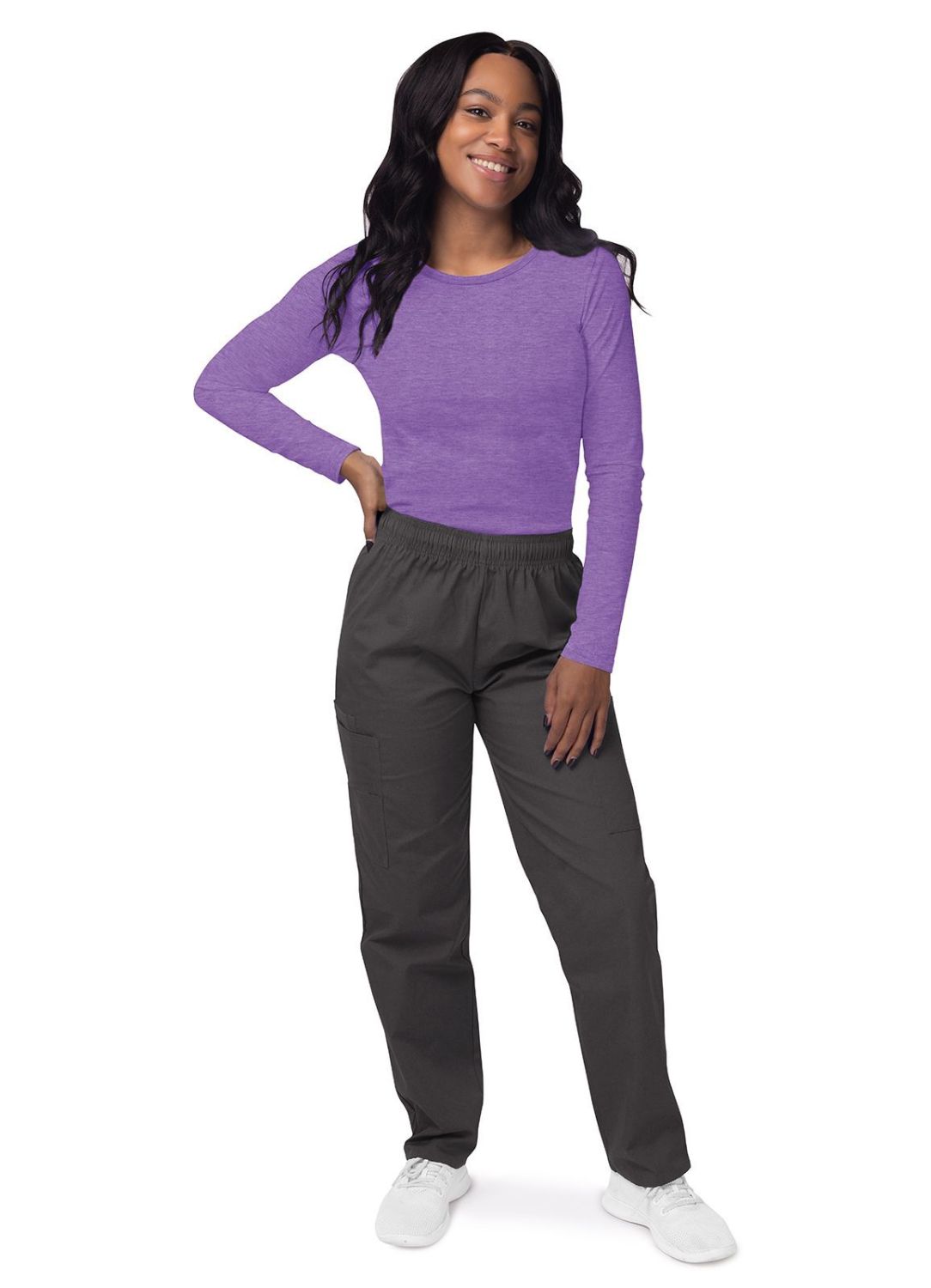 Sivvan Women's Long Sleeve Comfort Underscrub Tee
