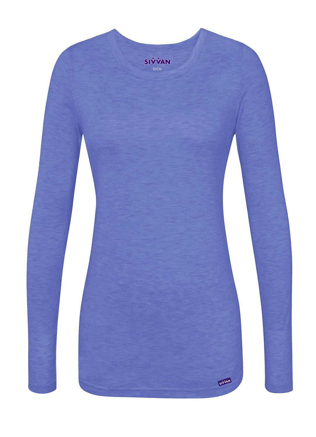 Sivvan Women's Long Sleeve Comfort Underscrub Tee