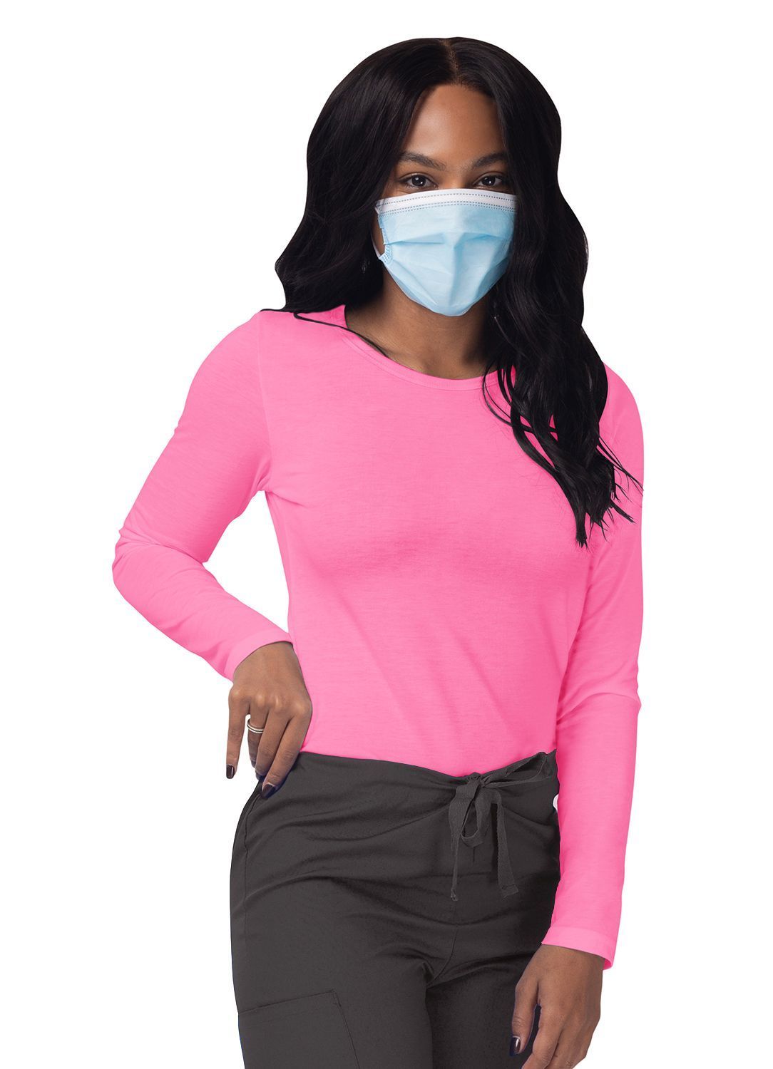 Sivvan Women's Long Sleeve Comfort Underscrub Tee