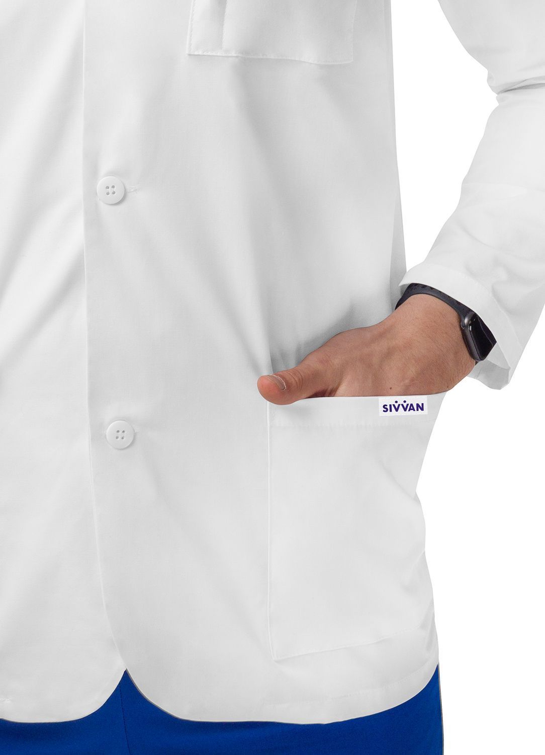 Sivvan 31" Unisex Consultation Coat