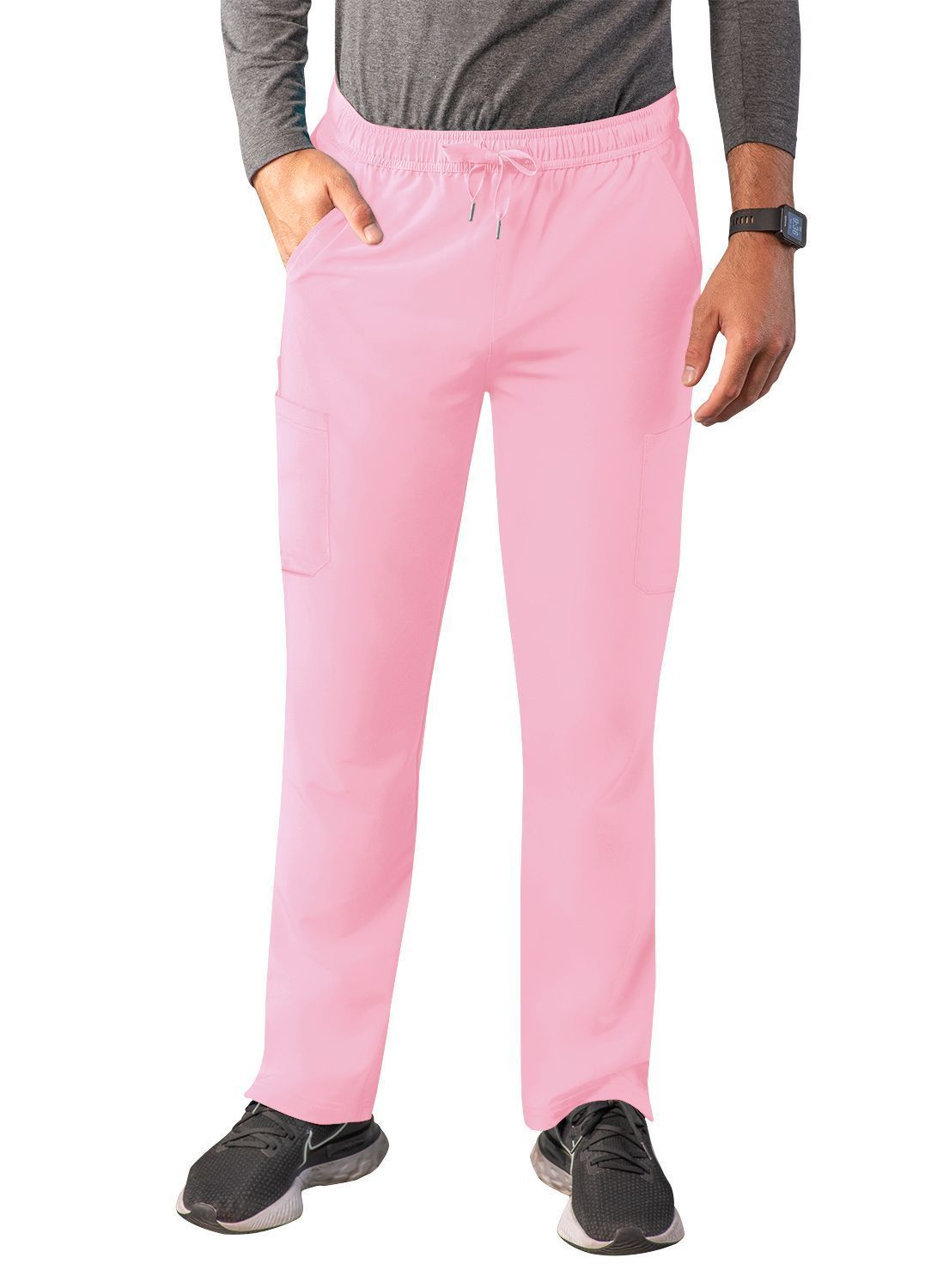ADAR Addition Men's Slim Leg Cargo Drawstring Pant