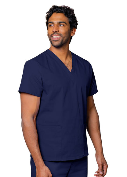 Adar Universal Unisex V-Neck 2 Pocket Scrub Top