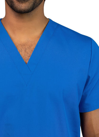 Adar Universal Unisex V-Neck 2 Pocket Scrub Top