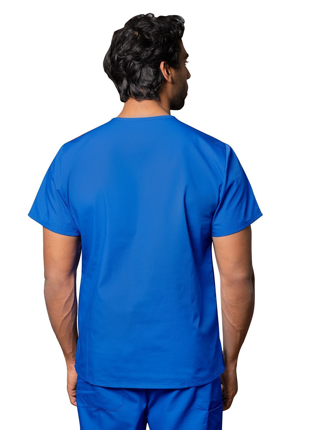 Adar Universal Unisex V-Neck 2 Pocket Scrub Top