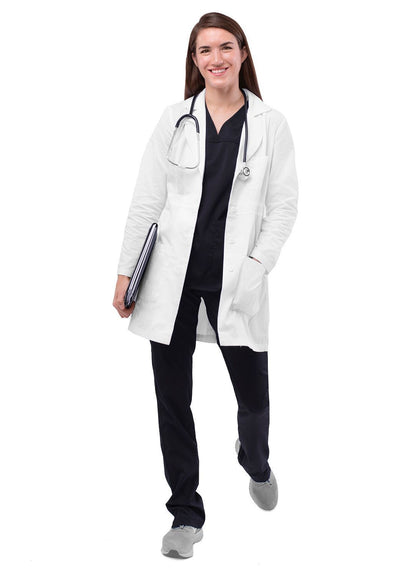 Adar Universal Women's 33" Adjustable Belt Lab Coat