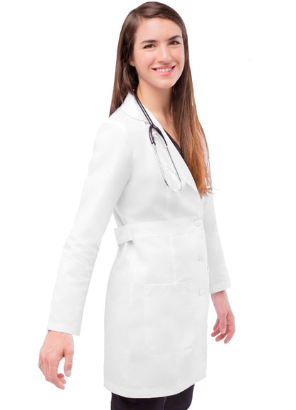 Adar Universal Women's 33" Adjustable Belt Lab Coat