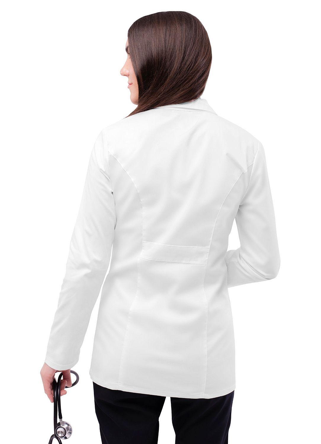 Adar Universal STRETCH Women's 28" Tab-Waist Lab Coat