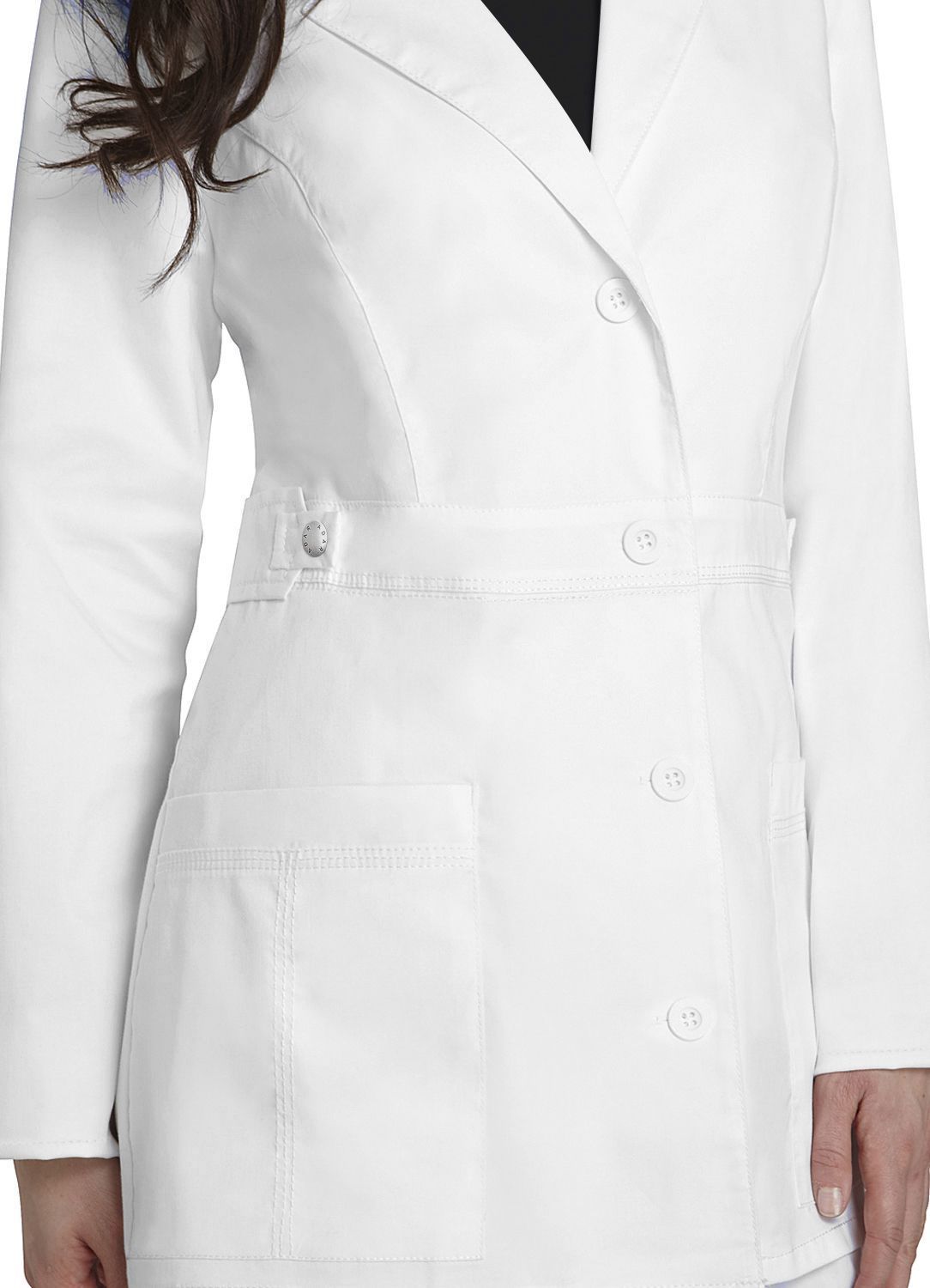 Adar Universal STRETCH Women's 36" Tab-Waist Lab Coat