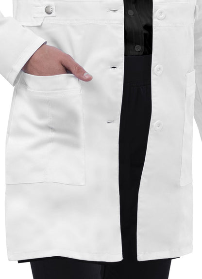 Adar Universal STRETCH Women's 36" Tab-Waist Lab Coat