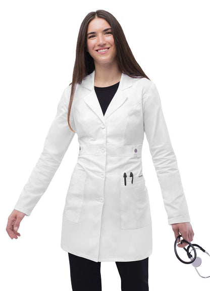 Adar Universal STRETCH Women's 36" Tab-Waist Lab Coat