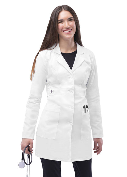 Adar Universal STRETCH Women's 36" Tab-Waist Lab Coat