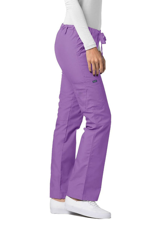 Adar Universal Low-Rise Multipocket Drawstring Straight Leg Pants