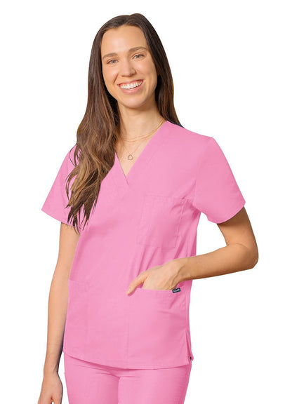 Adar Universal Unisex V-Neck Tunic 3 Pocket