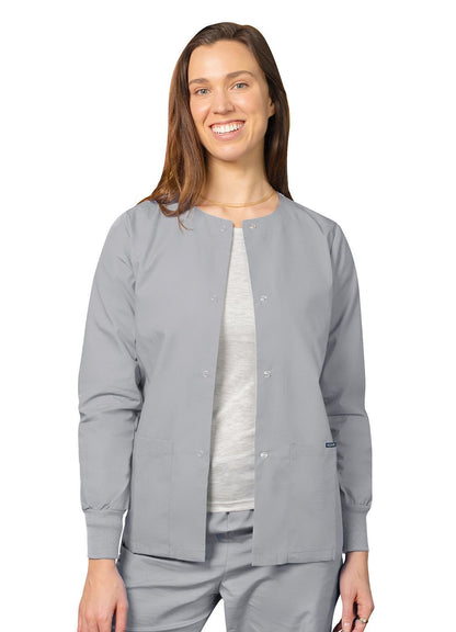 Adar Universal Round Neck Warm-Up Jacket