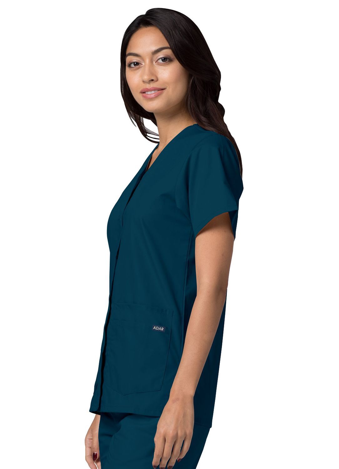 Adar Universal Double Pocket Snap Front Top