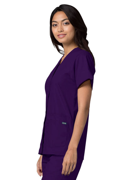 Adar Universal Double Pocket Snap Front Top