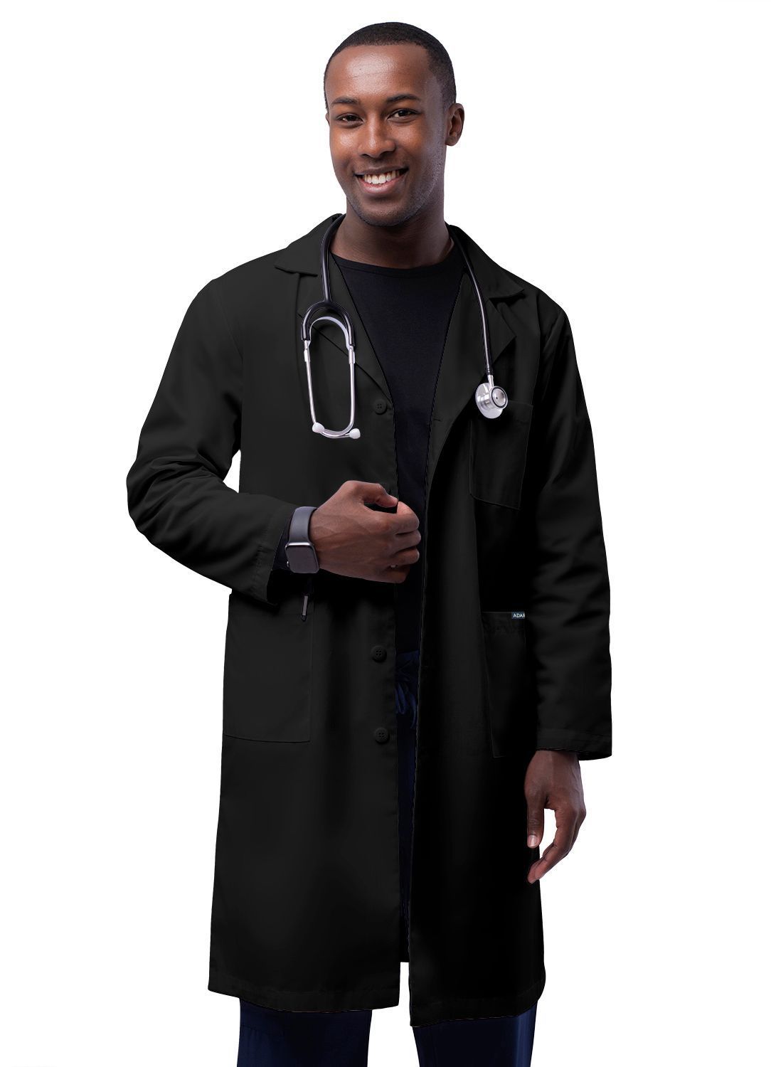 Adar Universal Unisex 39" Lab coat with Inner Pockets