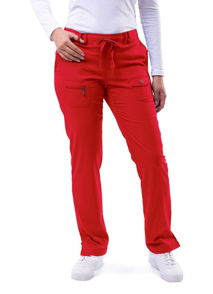 ADAR Pro Womens Slim Fit 6 Pocket Pant