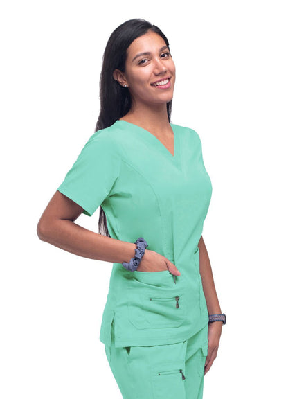 ADAR Pro Womens Elevated V-neck Scrub Top