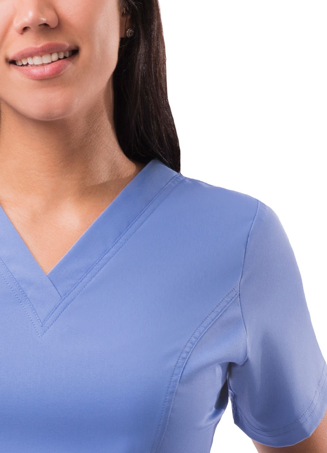 ADAR Pro Womens Elevated V-neck Scrub Top