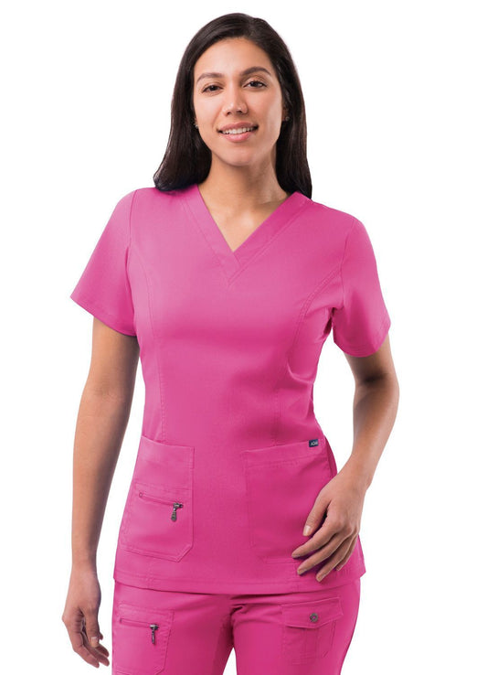 ADAR Pro Womens Elevated V-neck Scrub Top