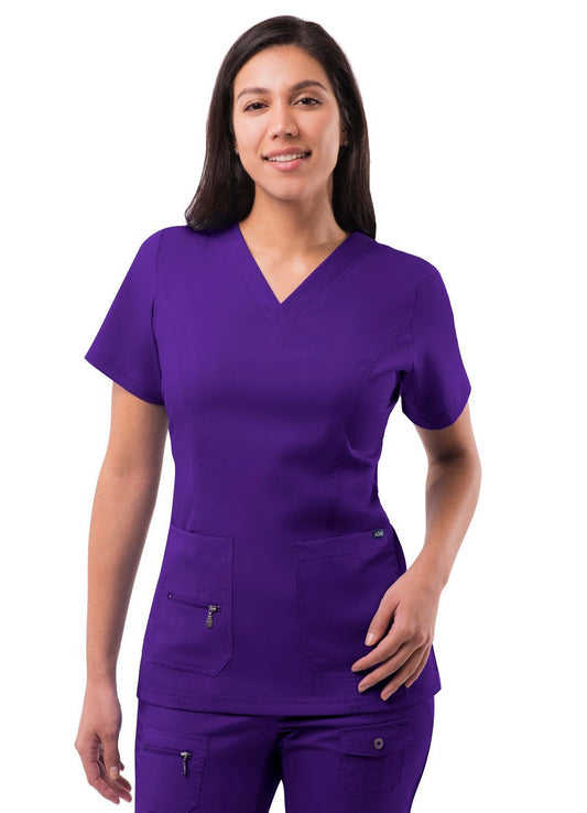 ADAR Pro Womens Elevated V-neck Scrub Top