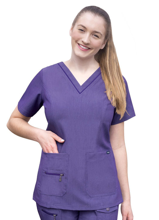 ADAR Pro Women's Elevated V-neck Scrub Top