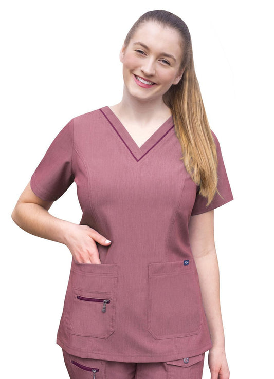 ADAR Pro Women's Elevated V-neck Scrub Top