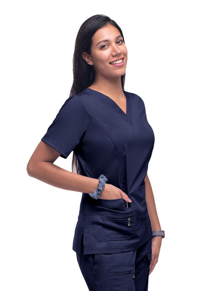 ADAR Pro Womens Elevated V-neck Scrub Top