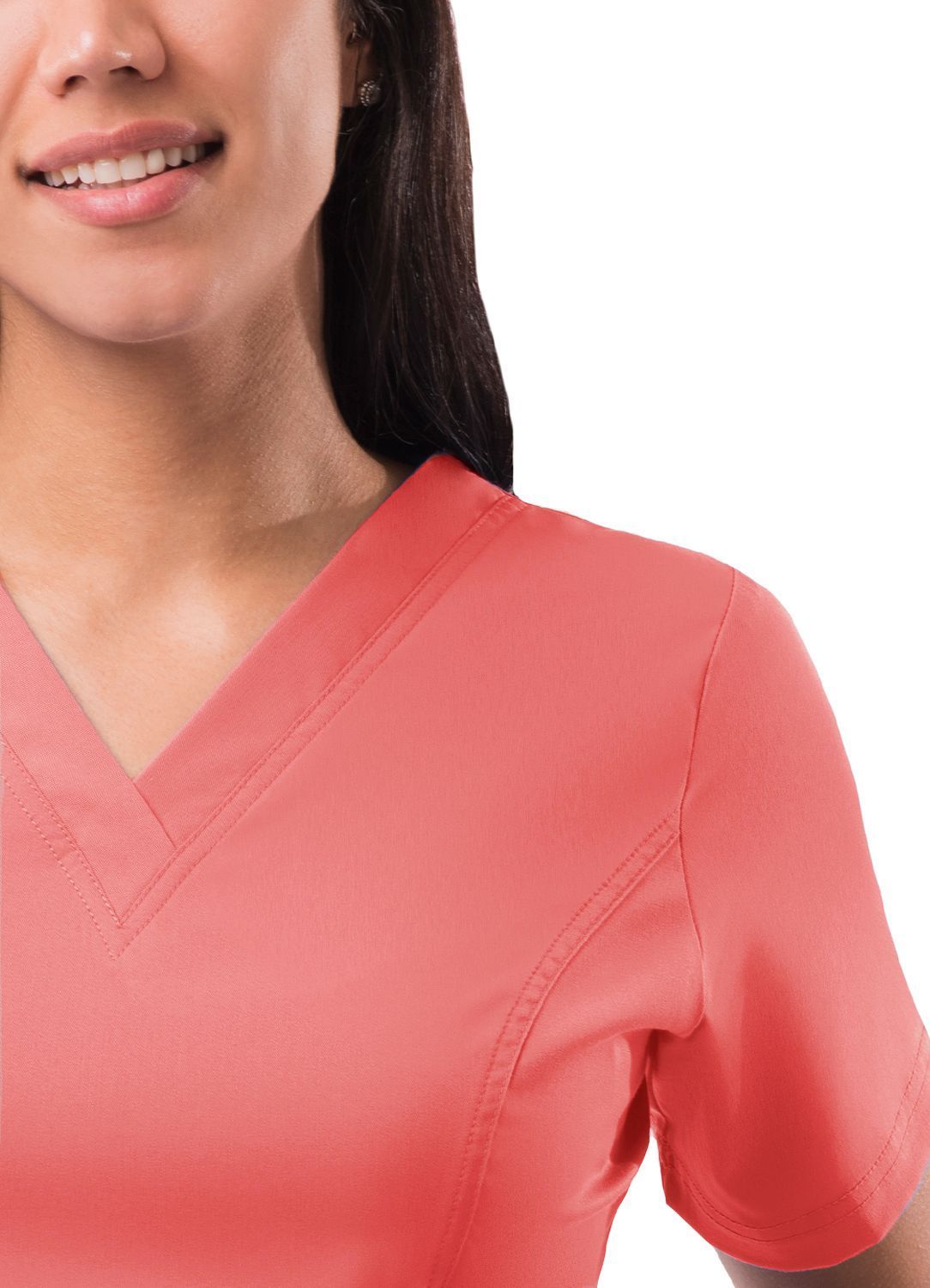 ADAR Pro Womens Elevated V-neck Scrub Top