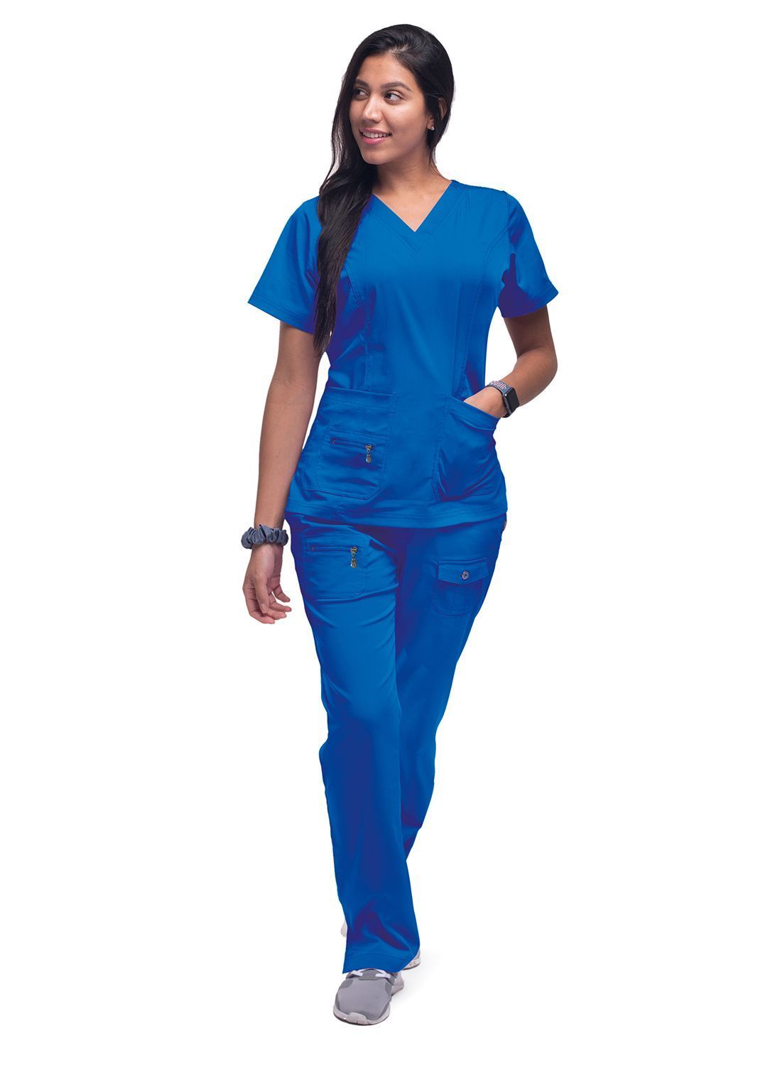 ADAR Pro Womens Elevated V-neck Scrub Top