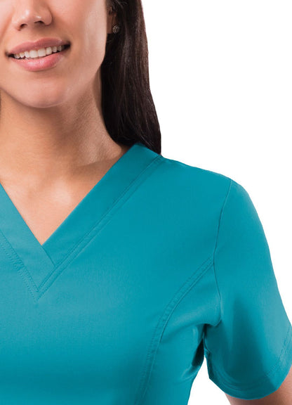 ADAR Pro Womens Elevated V-neck Scrub Top